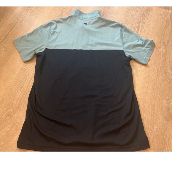 Travis Mathew BUNDLE Polo Shirts Men XL Mint Green Navy/ Red Pima Golf - Picture 4 of 8